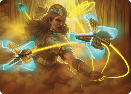 Bladehold War-Whip Art Card [Phyrexia: All Will Be One Art Series] | Gaming Infinity