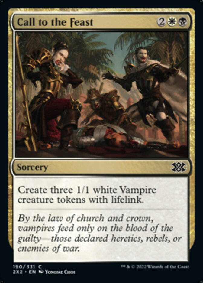 Call to the Feast [Double Masters 2022] | Gaming Infinity