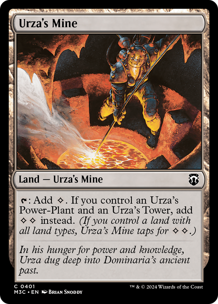 Urza's Mine (Ripple Foil) [Modern Horizons 3 Commander] | Gaming Infinity