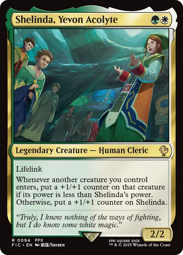 Shelinda, Yevon Acolyte [FINAL FANTASY Commander] | Gaming Infinity
