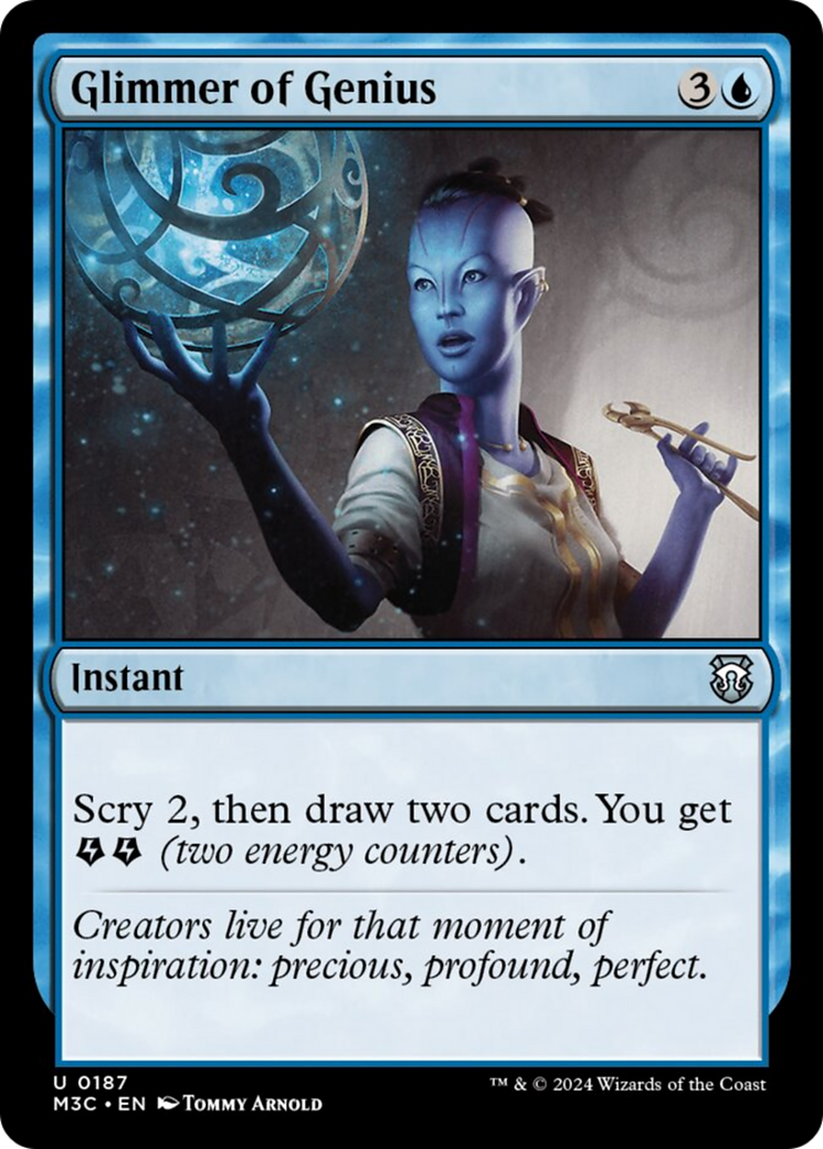 Glimmer of Genius [Modern Horizons 3 Commander] | Gaming Infinity