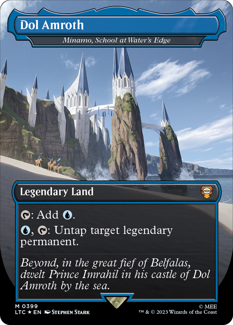 Dol Amroth - Minamo, School at Water's Edge (Surge Foil Realms and Relics) [The Lord of the Rings: Tales of Middle-Earth Commander] | Gaming Infinity