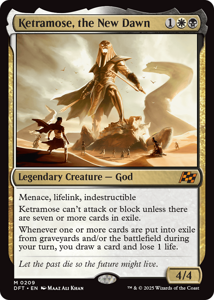 Ketramose, the New Dawn [Aetherdrift] | Gaming Infinity