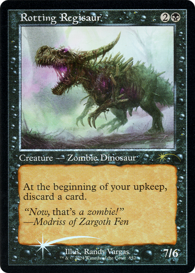 Rotting Regisaur (Retro Frame) [Secret Lair Drop Series] | Gaming Infinity