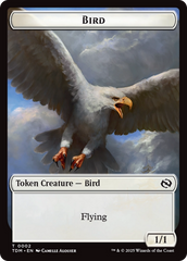 Spider // Bird Double-Sided Token [Tarkir: Dragonstorm Commander Tokens] | Gaming Infinity