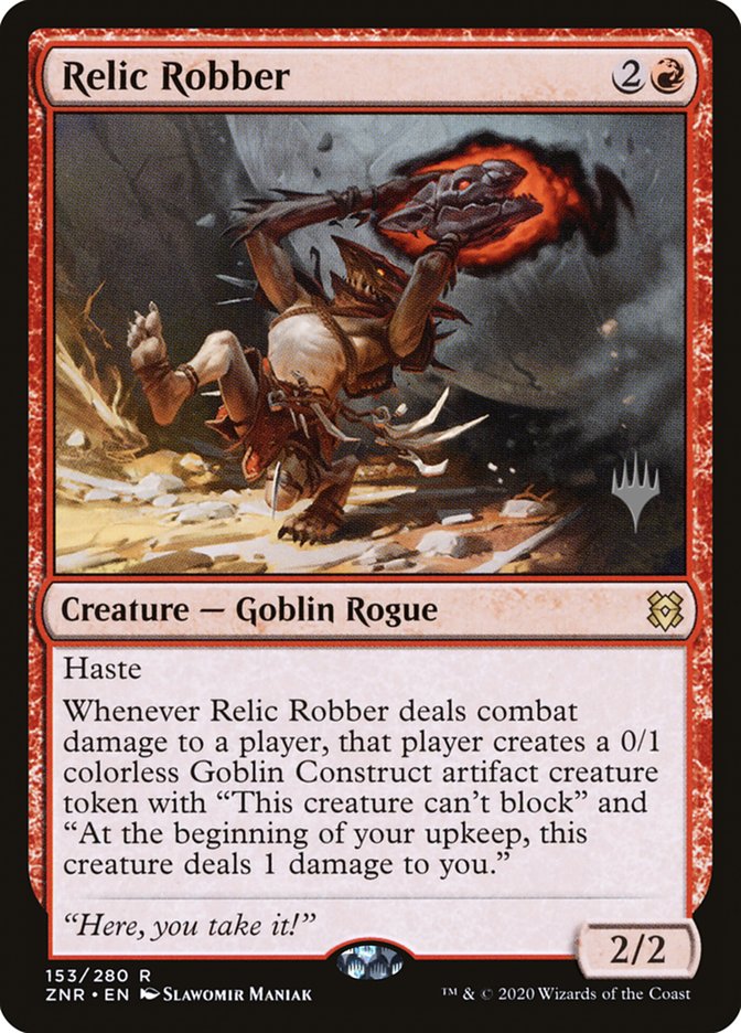Relic Robber (Promo Pack) [Zendikar Rising Promos] | Gaming Infinity