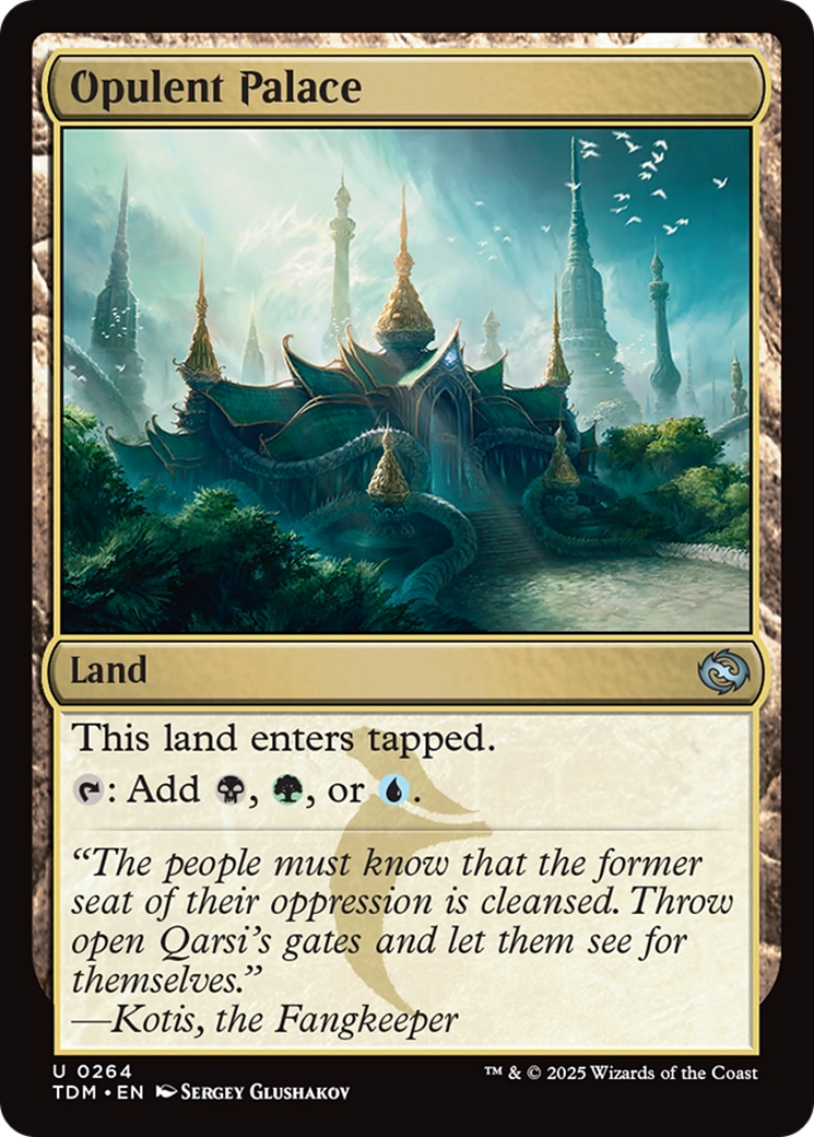 Opulent Palace [Tarkir: Dragonstorm] | Gaming Infinity