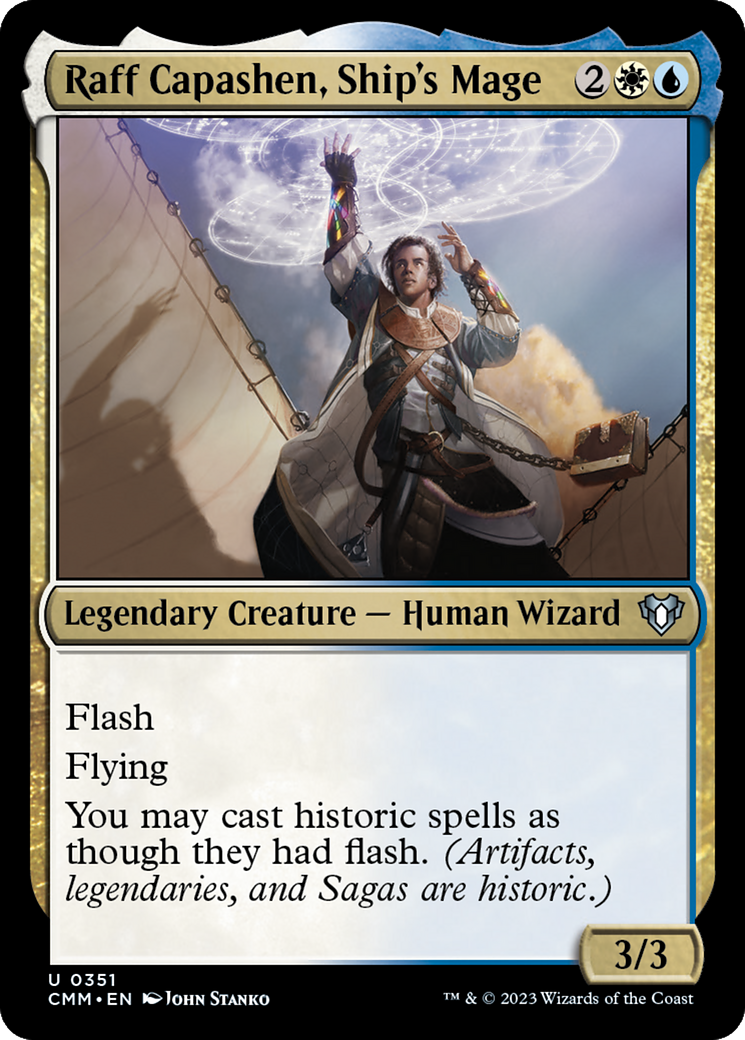 Raff Capashen, Ship's Mage [Commander Masters] | Gaming Infinity