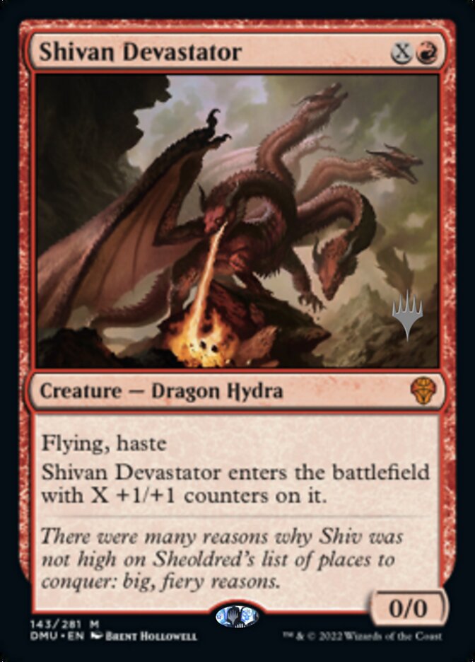 Shivan Devastator (Promo Pack) [Dominaria United Promos] | Gaming Infinity