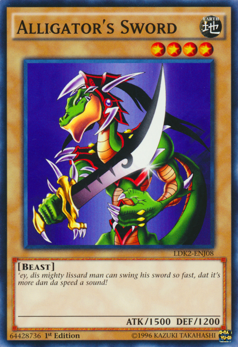 Alligator's Sword [LDK2-ENJ08] Common | Gaming Infinity