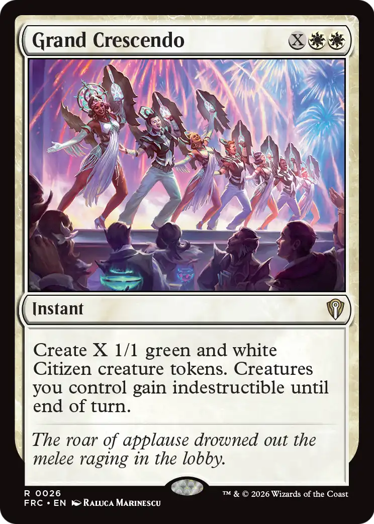 Grand Crescendo [Reality Fracture Commander] | Gaming Infinity