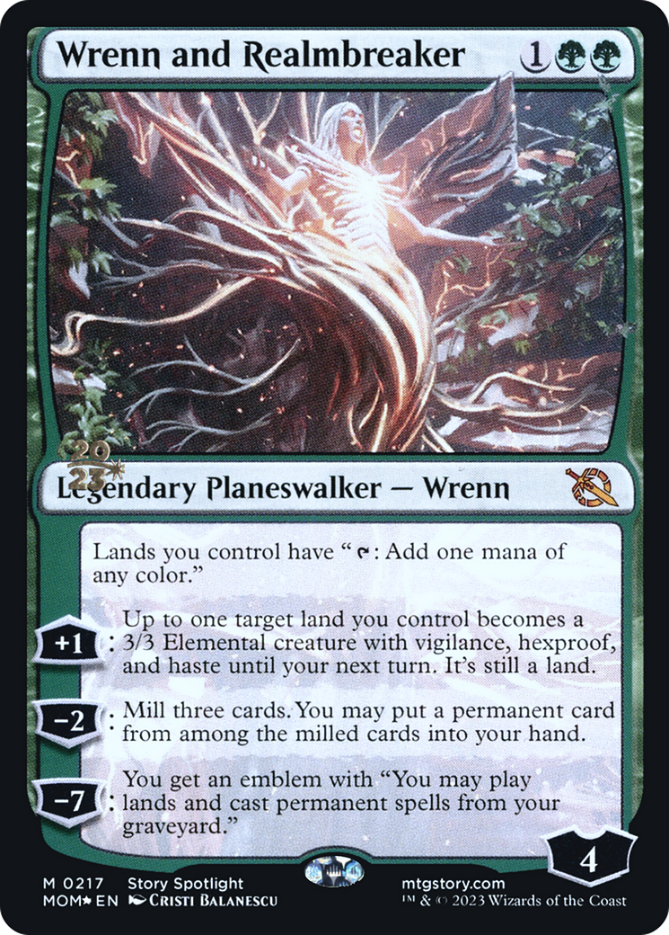 Wrenn and Realmbreaker [March of the Machine Prerelease Promos] | Gaming Infinity