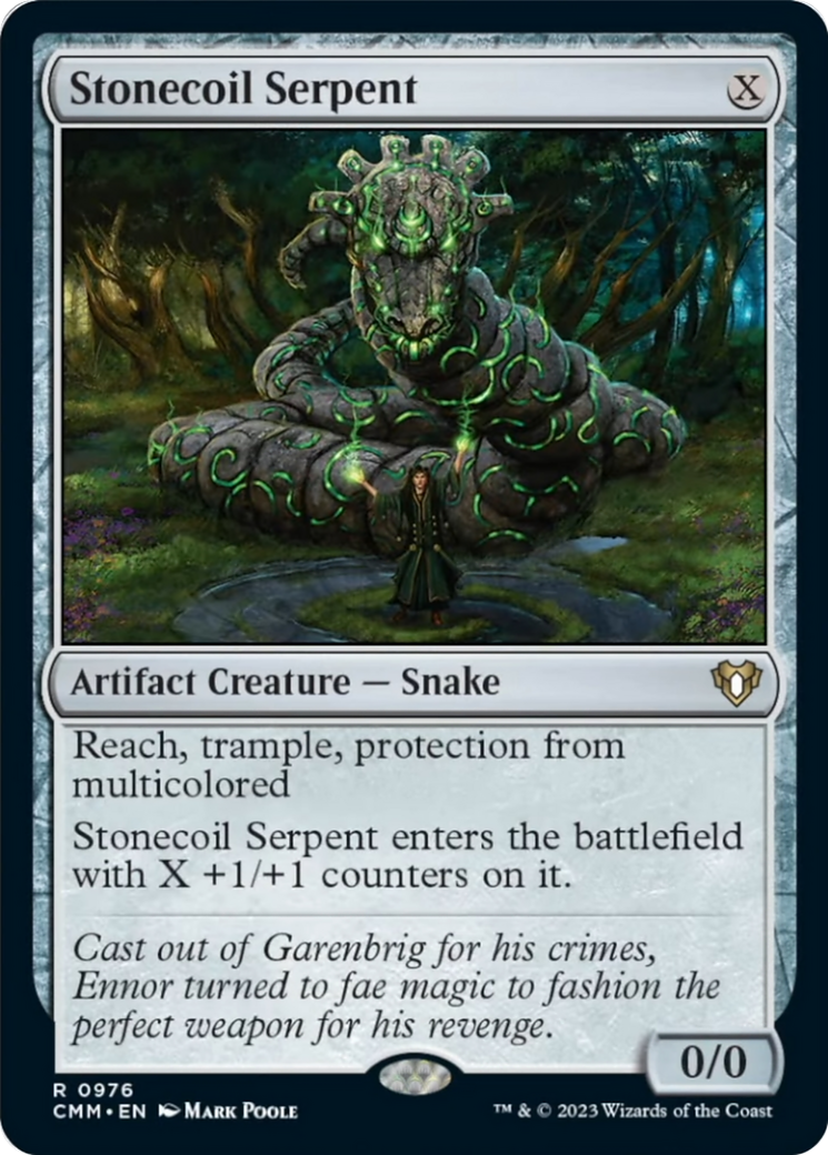 Stonecoil Serpent [Commander Masters] | Gaming Infinity