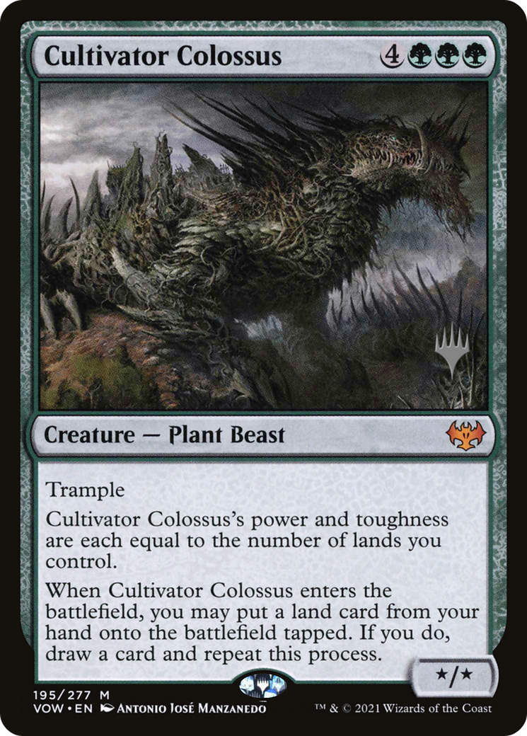 Cultivator Colossus Art Card [Innistrad Remastered Art Series] | Gaming Infinity