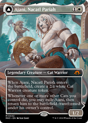 Ajani, Nacatl Pariah // Ajani, Nacatl Avenger (Borderless) [Modern Horizons 3] | Gaming Infinity