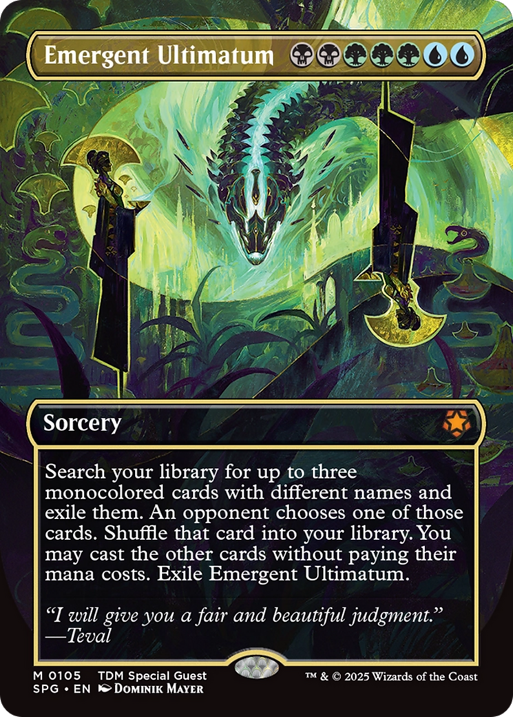 Emergent Ultimatum (Borderless) [Tarkir: Dragonstorm Special Guests] | Gaming Infinity