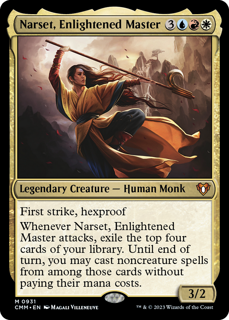 Narset, Enlightened Master [Commander Masters] | Gaming Infinity