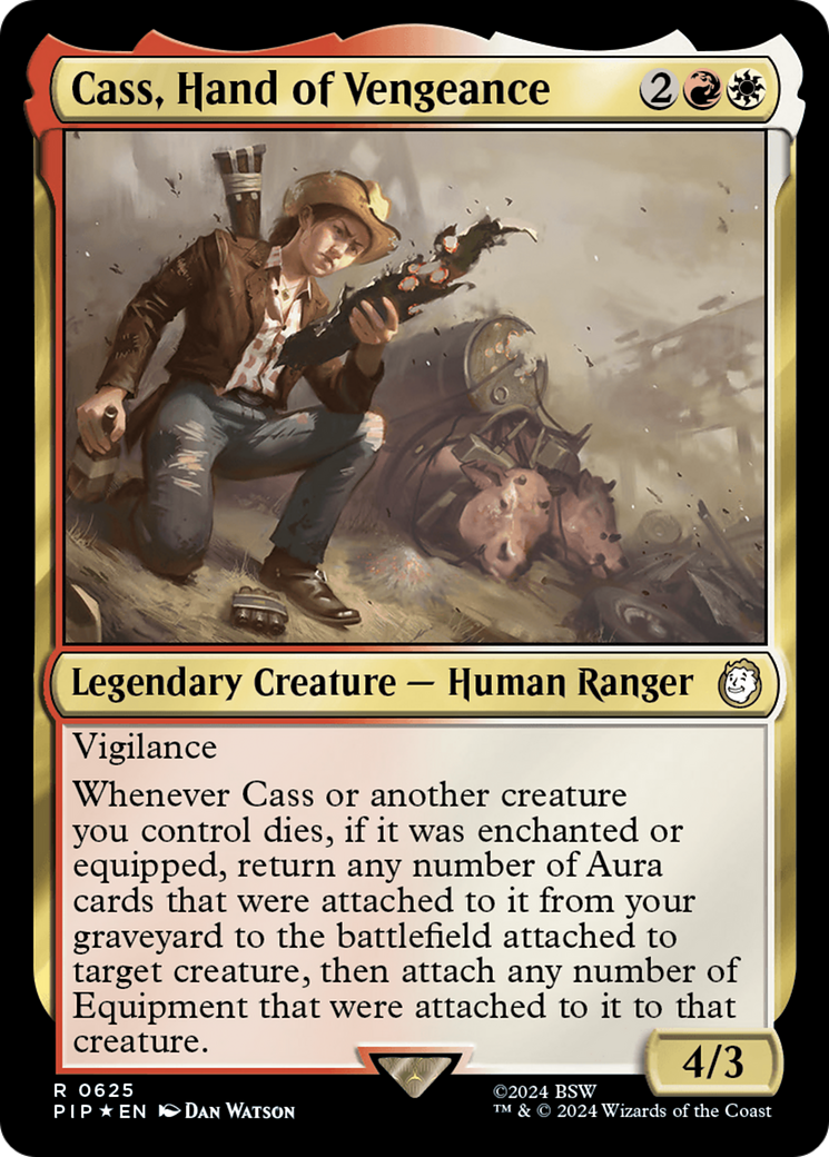 Cass, Hand of Vengeance (Surge Foil) [Fallout] | Gaming Infinity
