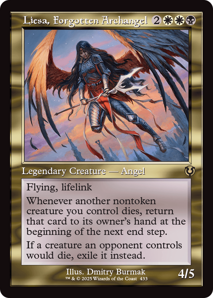 Liesa, Forgotten Archangel (Retro Frame) [Innistrad Remastered] | Gaming Infinity