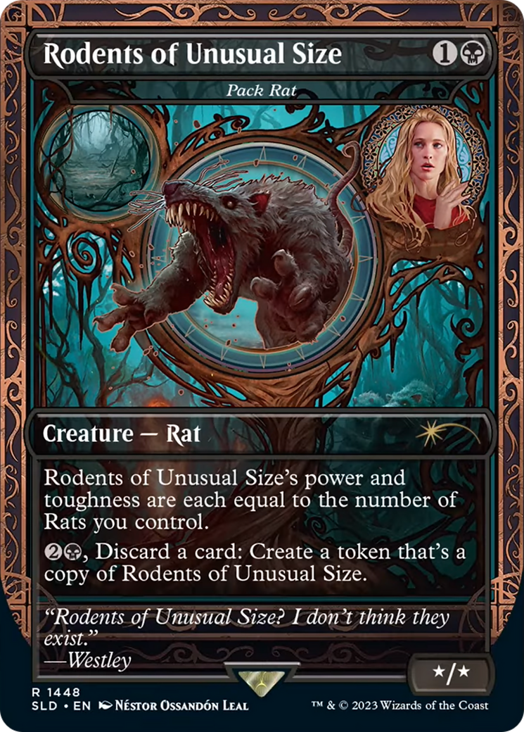 Rodents of Unusual Size - Pack Rat [Secret Lair Drop Series] | Gaming Infinity
