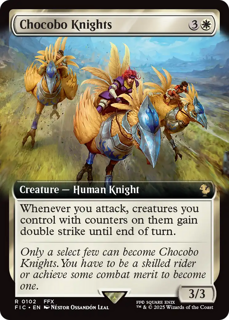 Chocobo Knights (Extended Art) [FINAL FANTASY Commander] | Gaming Infinity