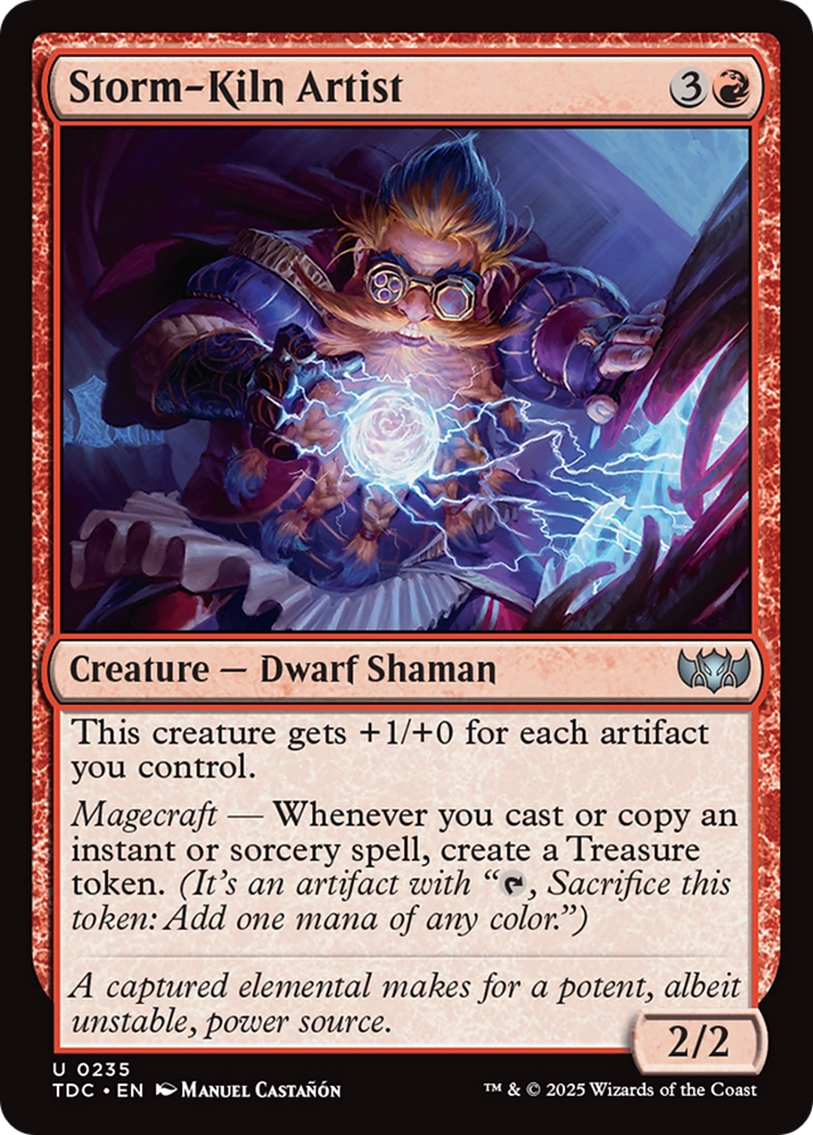 Storm-Kiln Artist [Tarkir: Dragonstorm Commander] | Gaming Infinity