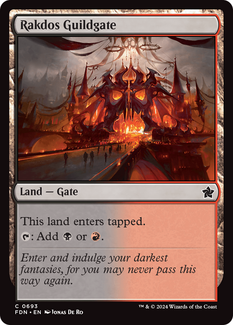 Rakdos Guildgate [Foundations] | Gaming Infinity