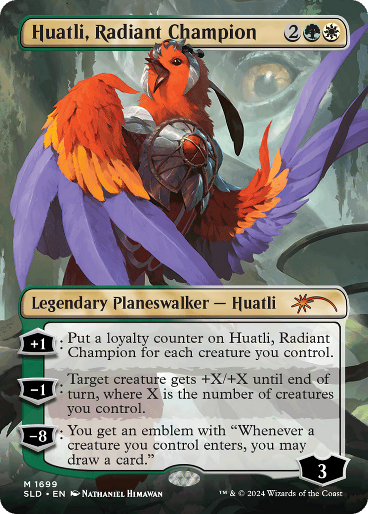 Huatli, Radiant Champion (Rainbow Foil) [Secret Lair Drop Series] | Gaming Infinity