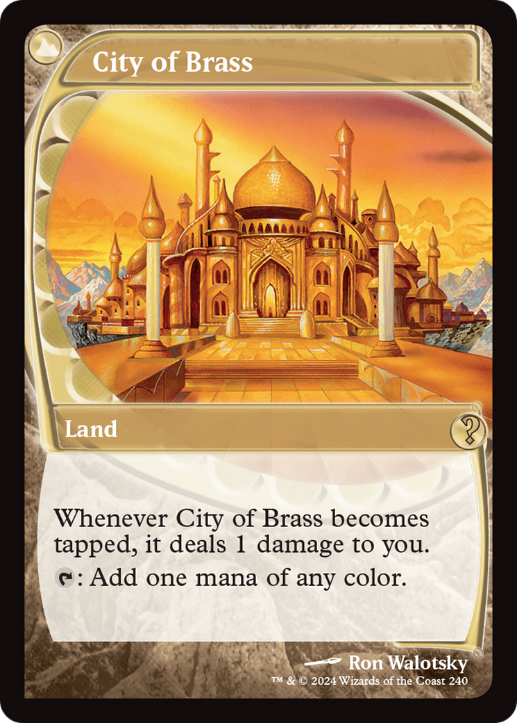 City of Brass (Future Sight) [Mystery Booster 2] | Gaming Infinity