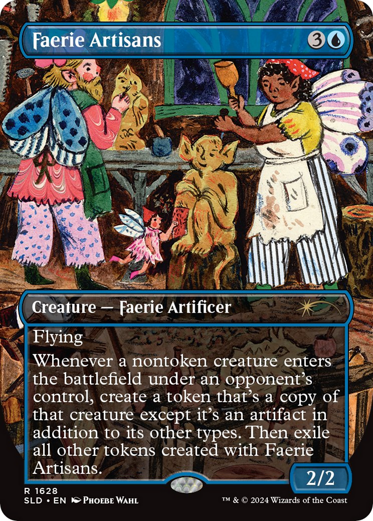 Faerie Artisans (Rainbow Foil) [Secret Lair Drop Series] | Gaming Infinity