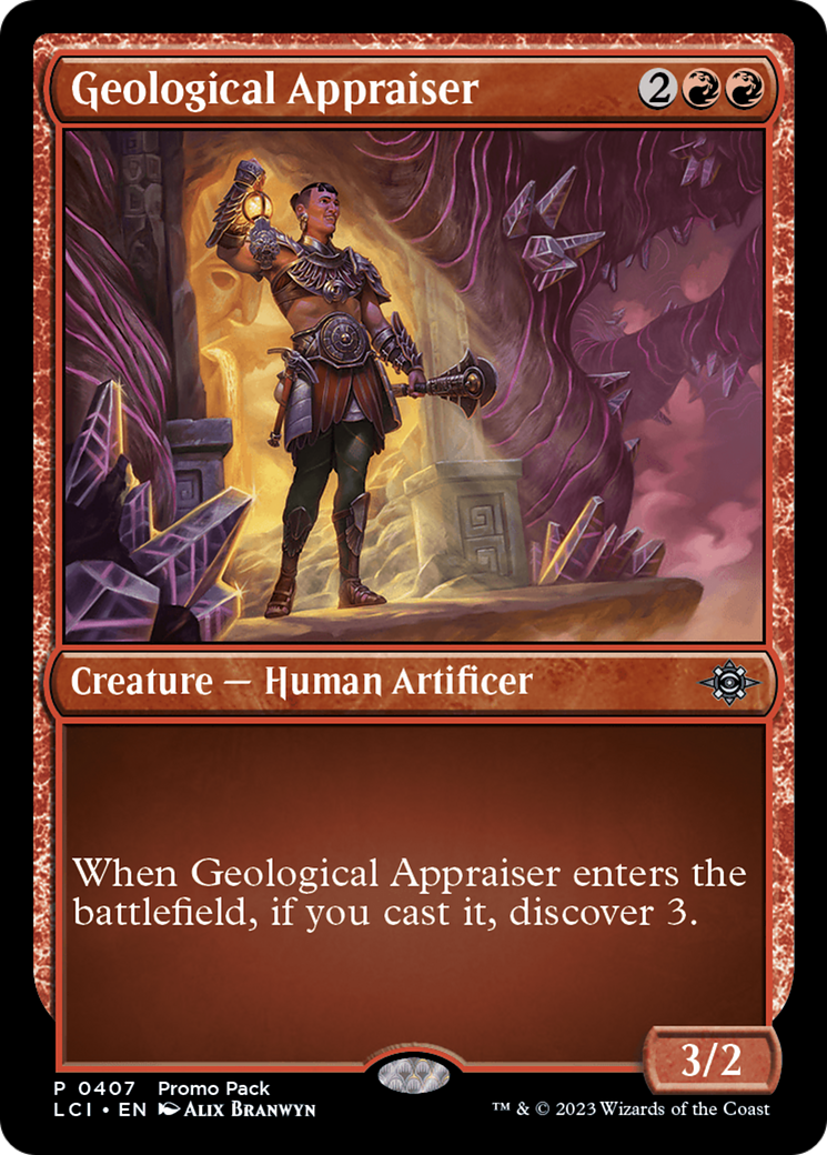 Geological Appraiser [The Lost Caverns of Ixalan Promos] | Gaming Infinity