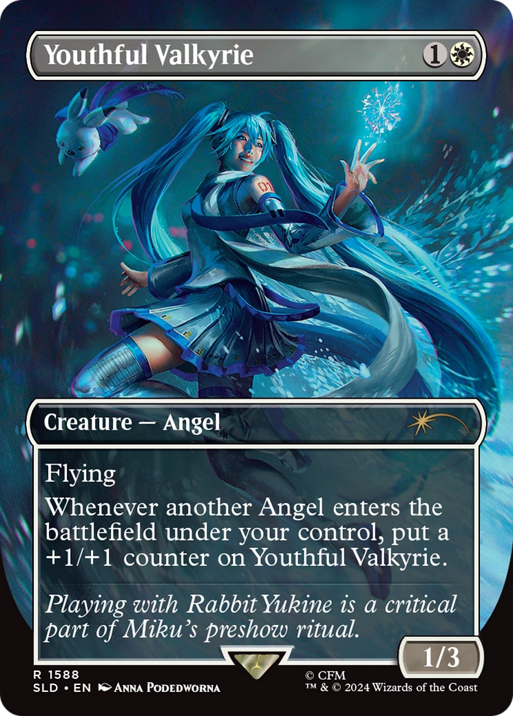 Youthful Valkyrie (Rainbow Foil) [Secret Lair Drop Series] | Gaming Infinity