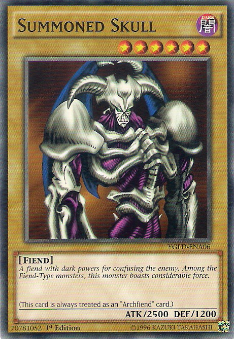Summoned Skull [YGLD-ENA06] Common | Gaming Infinity