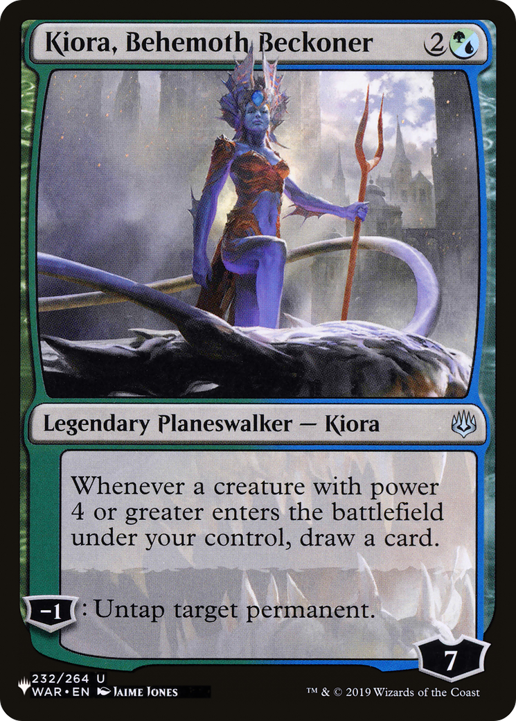 Kiora, Behemoth Beckoner [The List] | Gaming Infinity