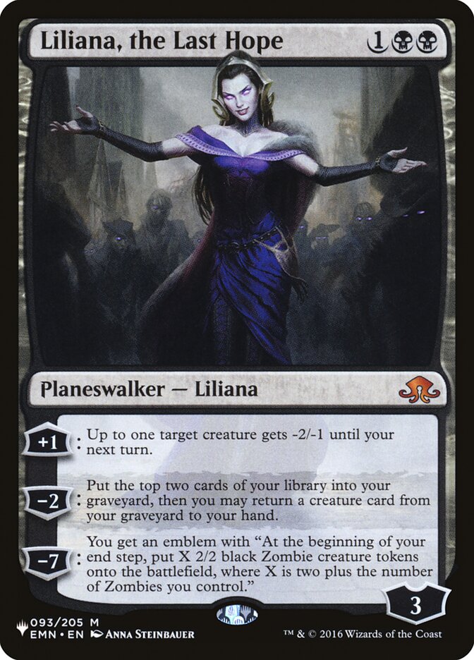 Liliana, the Last Hope [The List] | Gaming Infinity