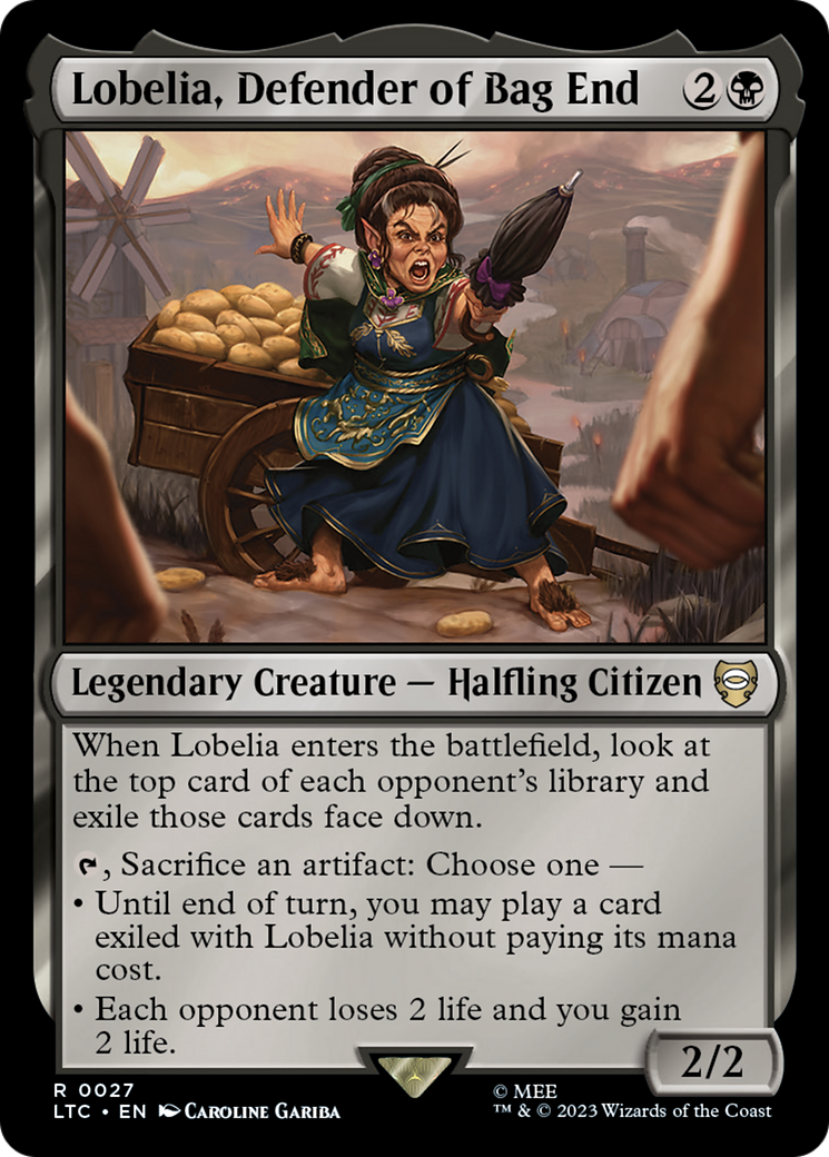 Lobelia, Defender of Bag End [The Lord of the Rings: Tales of Middle-Earth Commander] | Gaming Infinity