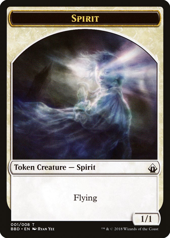 Spirit Token [Battlebond Tokens] | Gaming Infinity