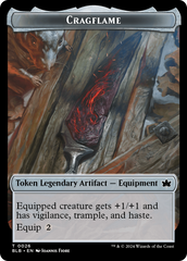 Cragflame // Starscape Cleric Double-Sided Token [Bloomburrow Tokens] | Gaming Infinity