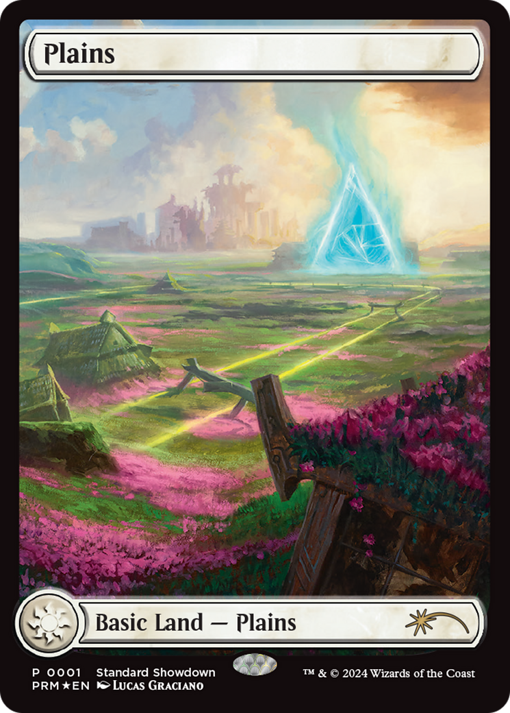 Plains (Lucas Graciano) (2024) [Standard Showdown Promos] | Gaming Infinity