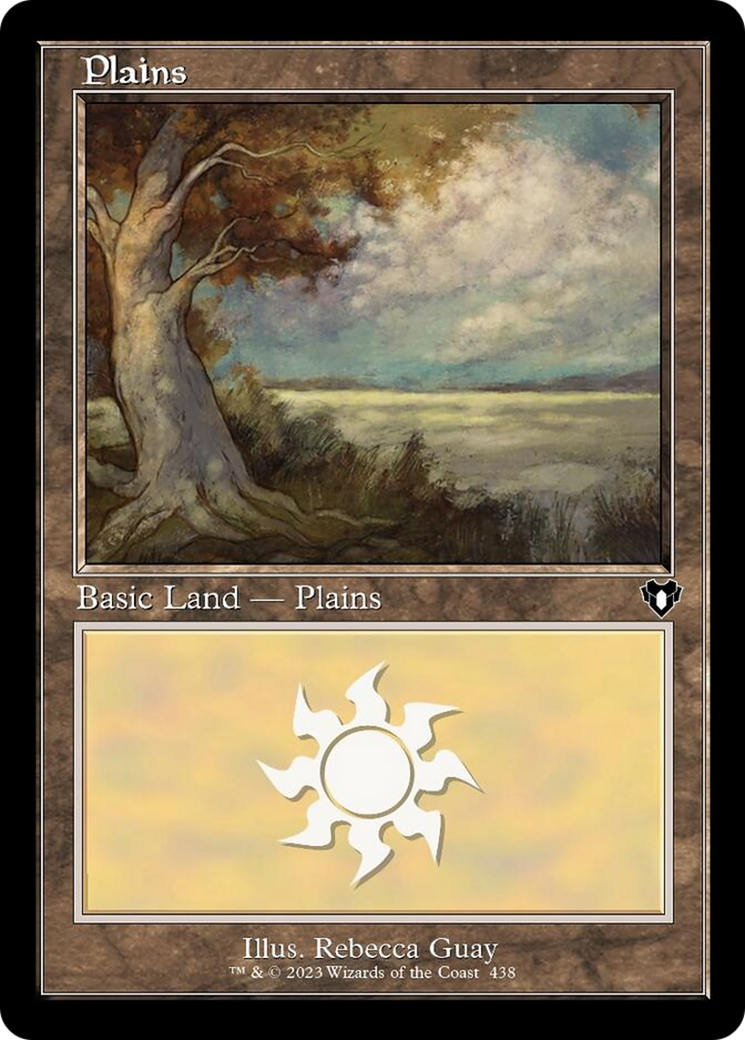 Plains (438) (Retro) [Commander Masters] | Gaming Infinity