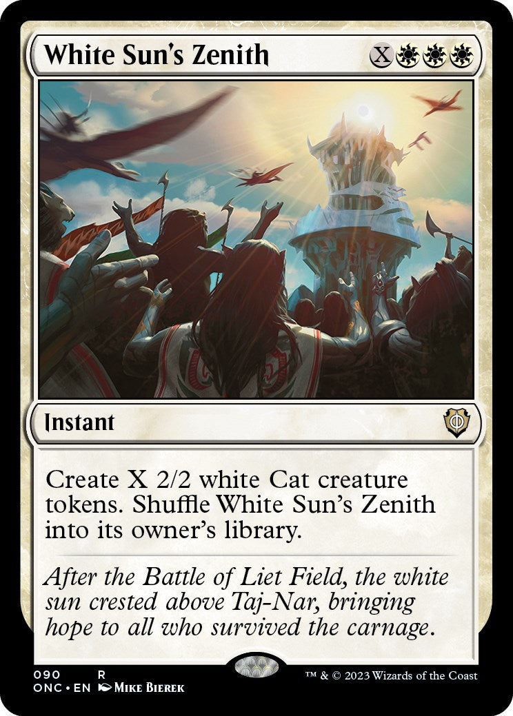 White Sun's Zenith [Phyrexia: All Will Be One Commander] | Gaming Infinity