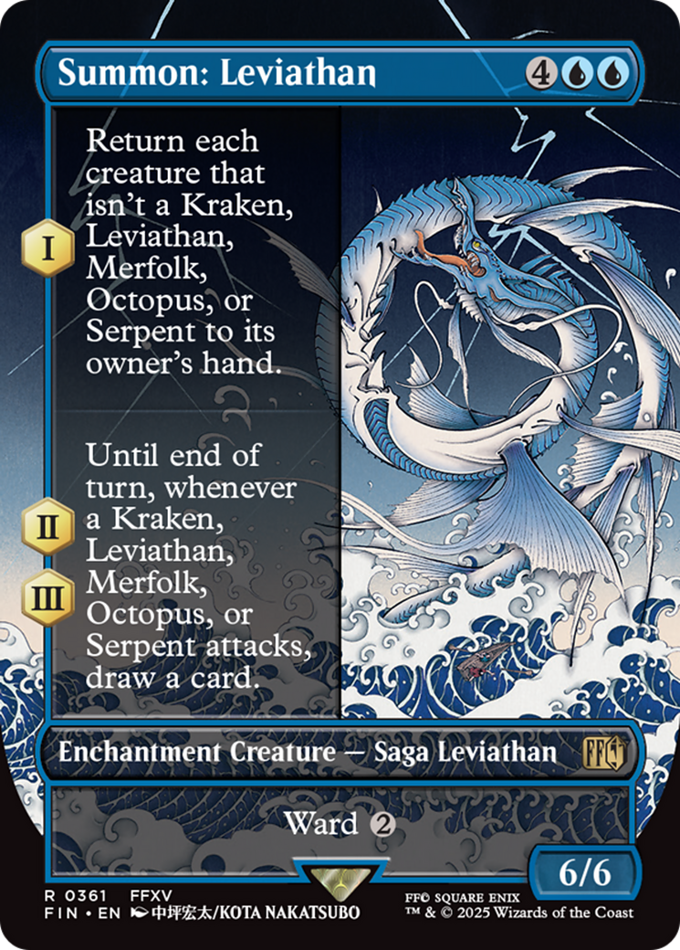 Summon: Leviathan (Borderless) [FINAL FANTASY] | Gaming Infinity