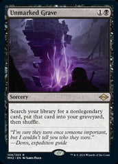 Unmarked Grave [Modern Horizons 2] | Gaming Infinity