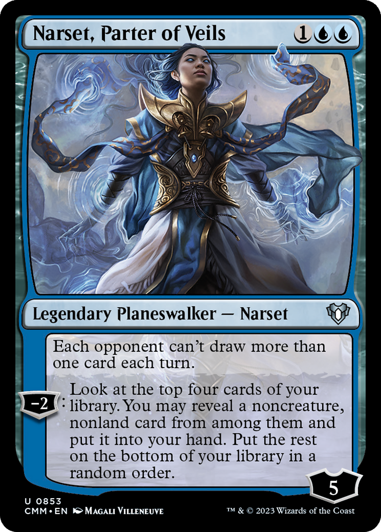 Narset, Parter of Veils [Commander Masters] | Gaming Infinity