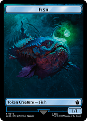 Fish // Food (0026) Double-Sided Token [Doctor Who Tokens] | Gaming Infinity