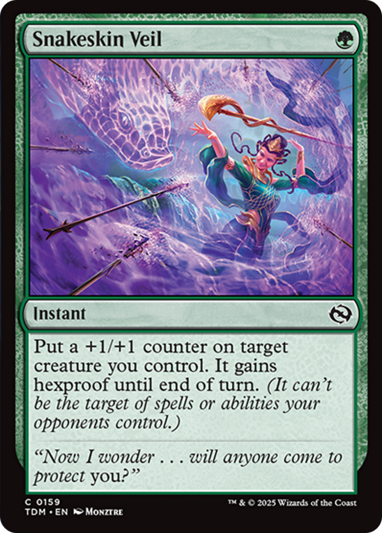 Snakeskin Veil [Tarkir: Dragonstorm] | Gaming Infinity