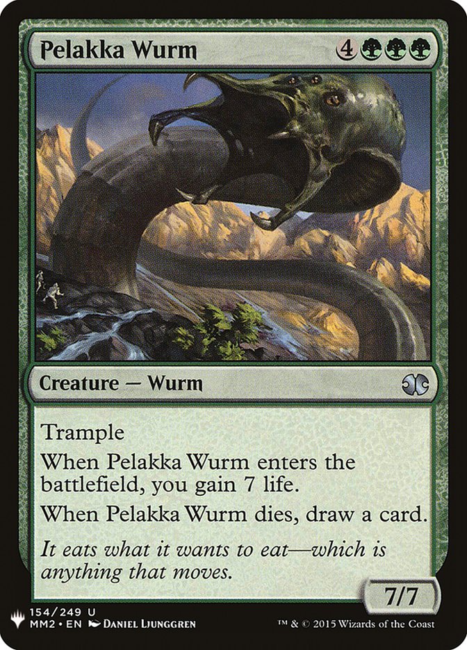 Pelakka Wurm [Mystery Booster] | Gaming Infinity