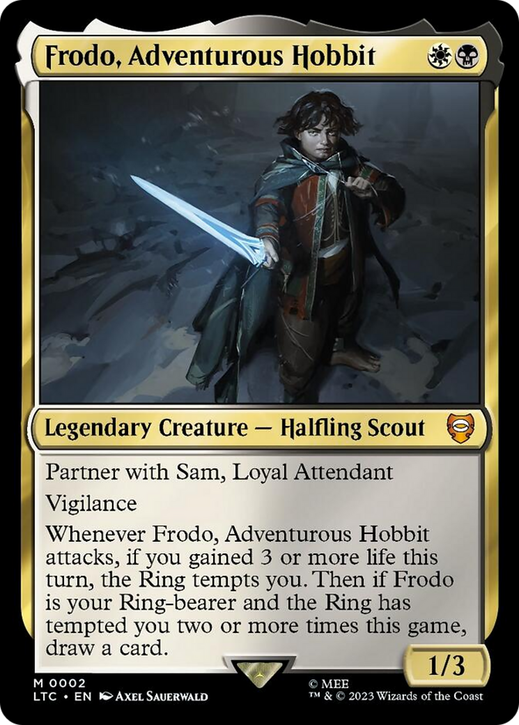 Frodo, Adventurous Hobbit [The Lord of the Rings: Tales of Middle-Earth Commander] | Gaming Infinity