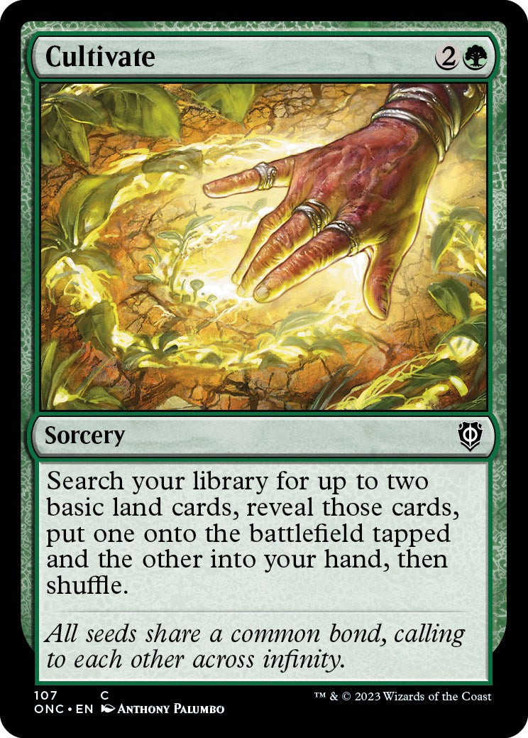 Cultivate [Phyrexia: All Will Be One Commander] | Gaming Infinity