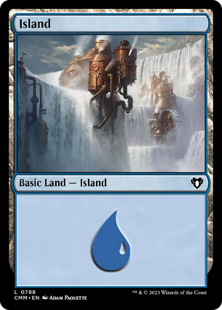 Island (788) [Commander Masters] | Gaming Infinity